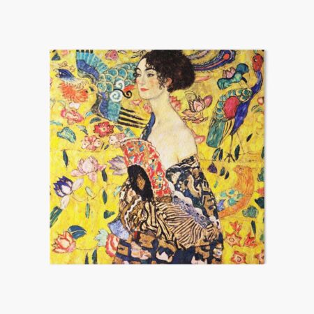 Item preview, HD. Lady with fan, by Gustav Klimt . HIGH DEFINITION designed and sold by MINDTHECHERRY.