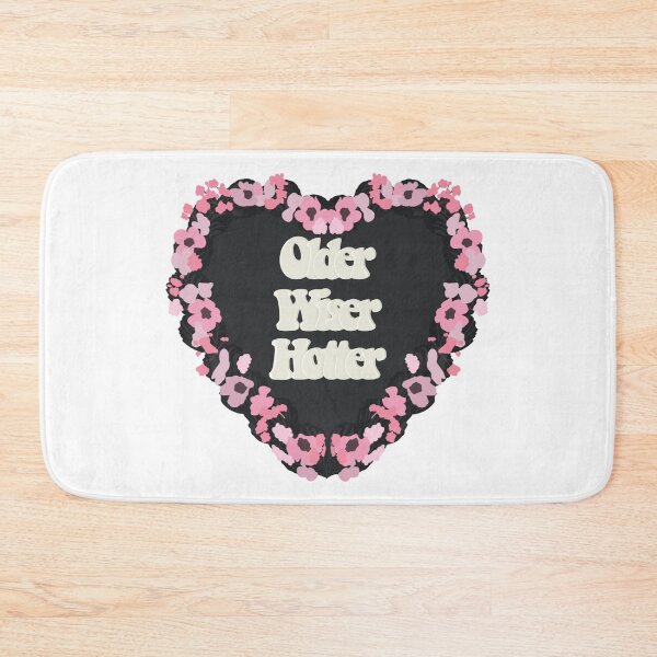 Item preview, Older Wiser Hotter Love Heart Birthday Cake designed and sold by FreeOrca.
