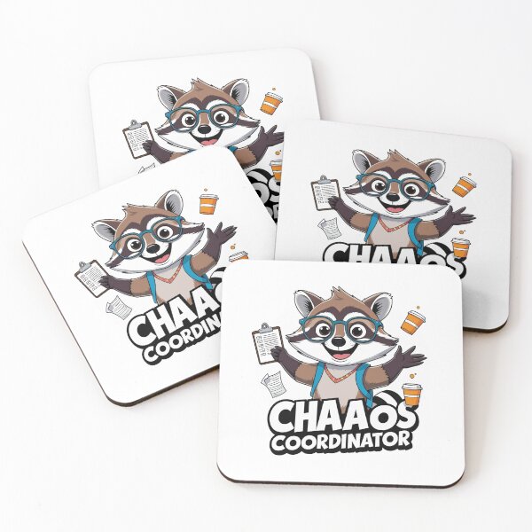 Item preview, Chaos Coordinator Raccoon Humor Graphic designed and sold by SloganSauce.