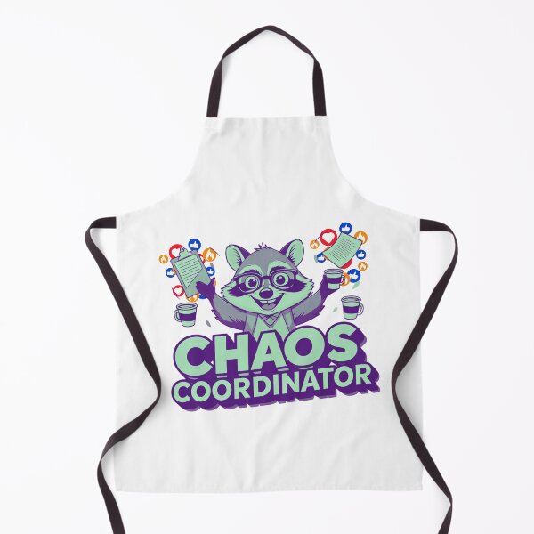 Item preview, Chaos Coordinator cartoon animal design designed and sold by SloganSauce.