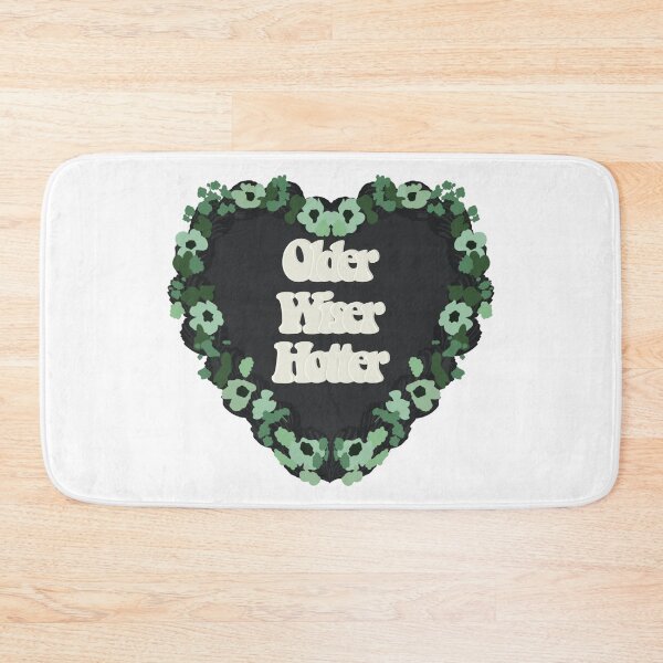Item preview, Older Wiser Hotter Love Heart Birthday Cake designed and sold by FreeOrca.