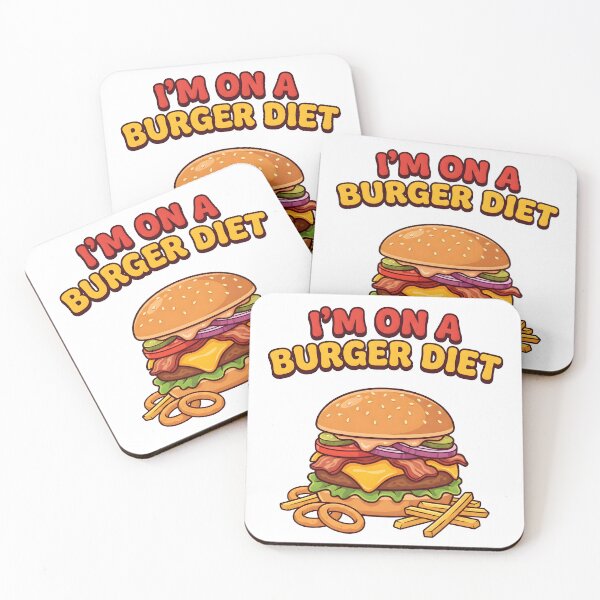 Item preview, junk food tees, diet humor, healthy eating jokes, hamburger, smash burger designed and sold by TrueArtVibes.