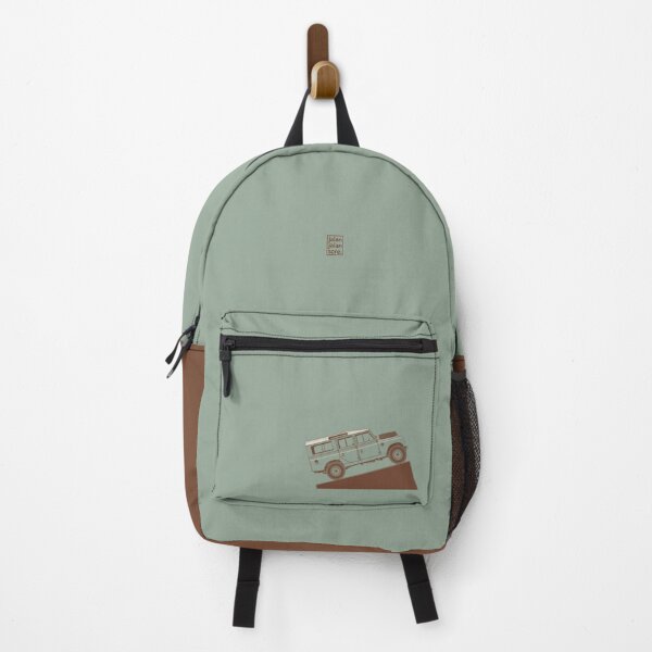 Item preview, The Go Anywhere Vehicle - Green - Automotive Illustration designed and sold by Jalan Jalan Sore.