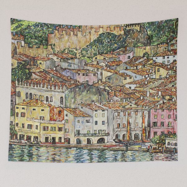 Item preview, HD. Malcesine, by Gustav Klimt . HIGH DEFINITION designed and sold by MINDTHECHERRY.