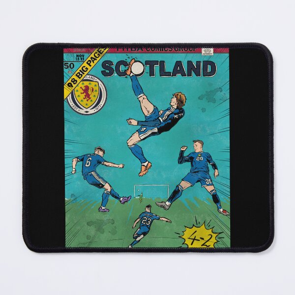 Item preview, Scotland Football Comic designed and sold by BarnesComicArt.