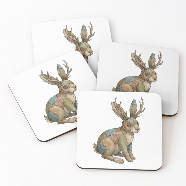 Item preview, Urban Legends: Striped Jackalope designed and sold by bapupa.