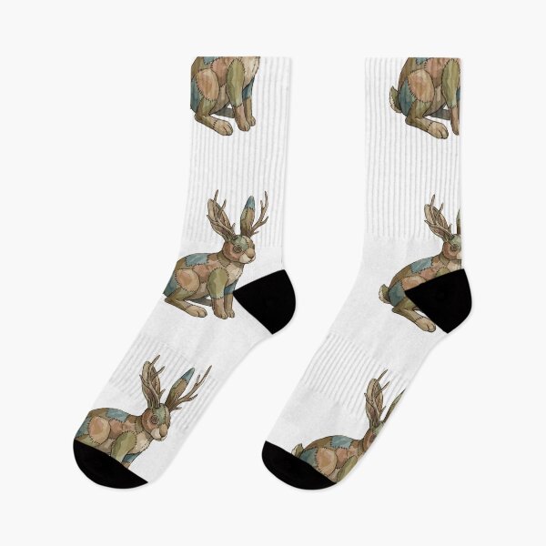 Item preview, Urban Legends: Striped Jackalope designed and sold by bapupa.