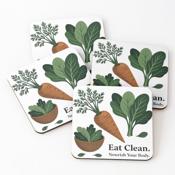 Item preview, Eat Clean - Nourish Your Body designed and sold by Art for Every Person.