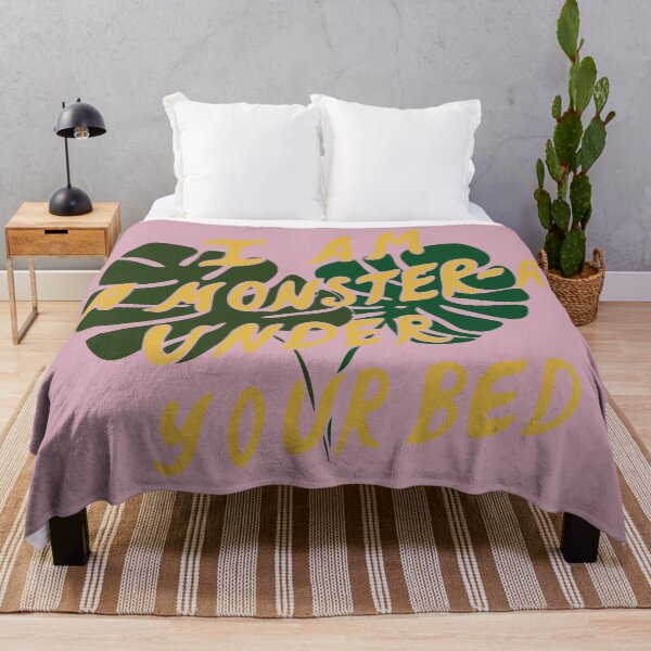 Item preview, I Am a Monstera Under Your Bed designed and sold by Tato's.