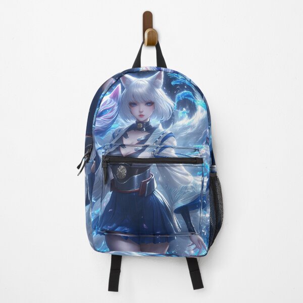 Item preview, Kaga celestial fox aura Azur Lane anime girl snowy mystic charm designed and sold by TorbenKuhano.