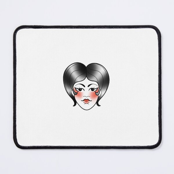 Item preview, Heart face tattoo designed and sold by Lisko.ink.