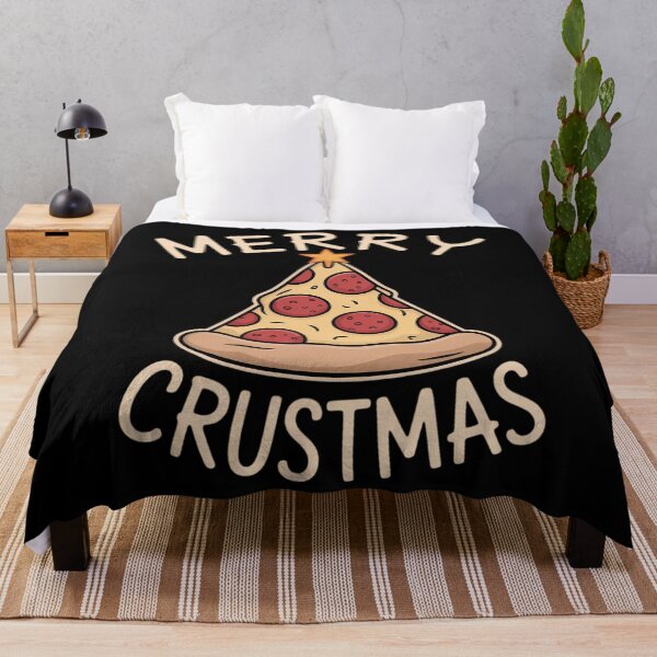 Item preview, Funny Christmas Merry Crustmas Pizza Holiday designed and sold by tiemacopaxer.