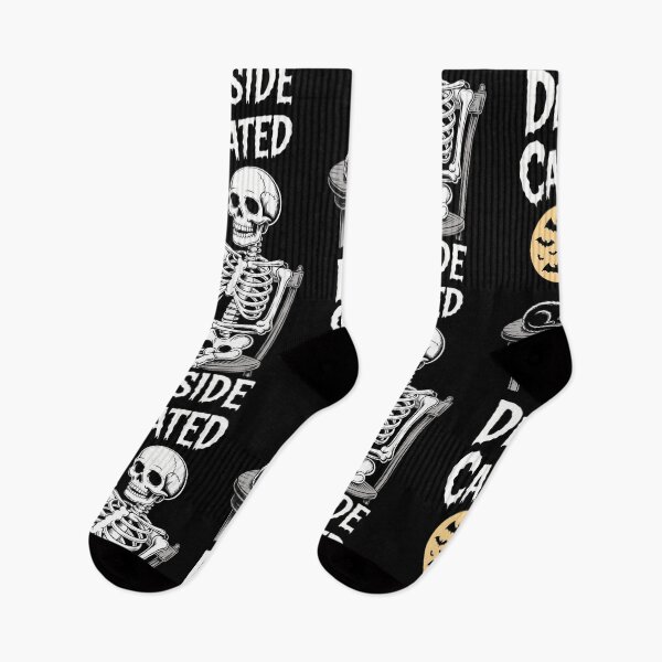 Item preview, Funny Coffee Lovers Dead Inside But Caffeinated Skeleton designed and sold by tiemacopaxer.