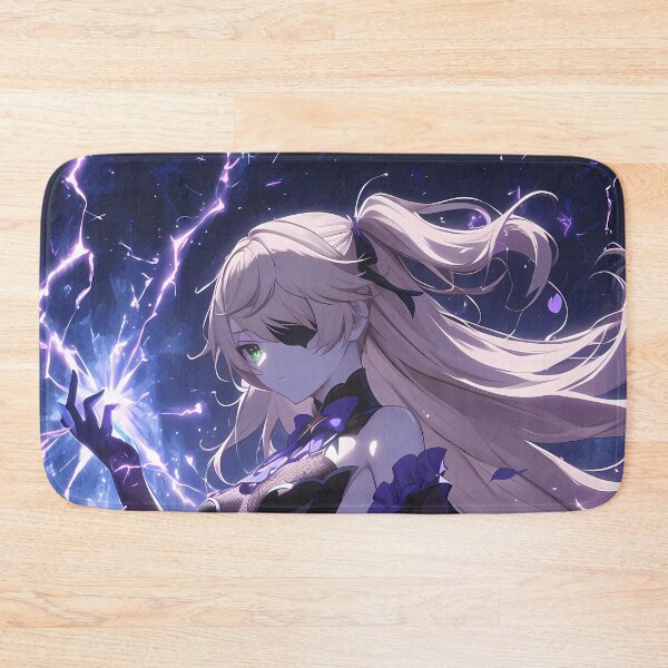 Item preview, Fischl Genshin Impact Dark Fantasy Anime Girl with Lightning Power designed and sold by TorbenKuhano.