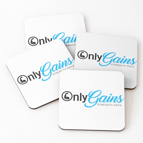 Artikelvorschau, Only Gains – Strength Pays entworfen und verkauft von Fantasy shirt.