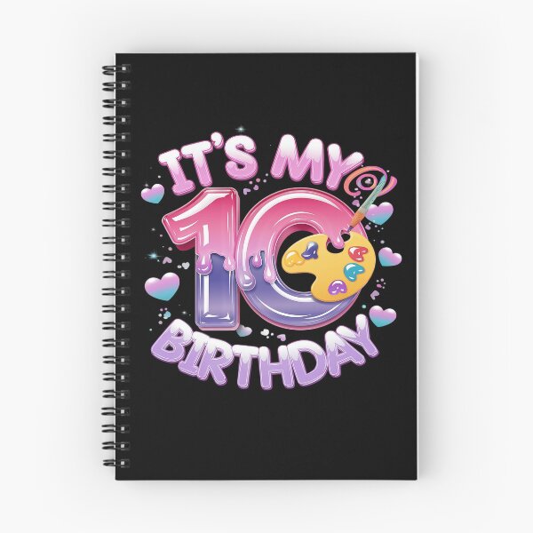 Item preview, 10th Birthday, Girl 10 Years, Painting Art, Number 10  designed and sold by joyouartArt.