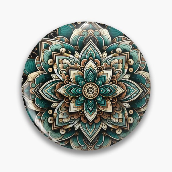 Item preview, Spiritual Lotus Mandala Gold Line Art designed and sold by NAJEEBBOY.