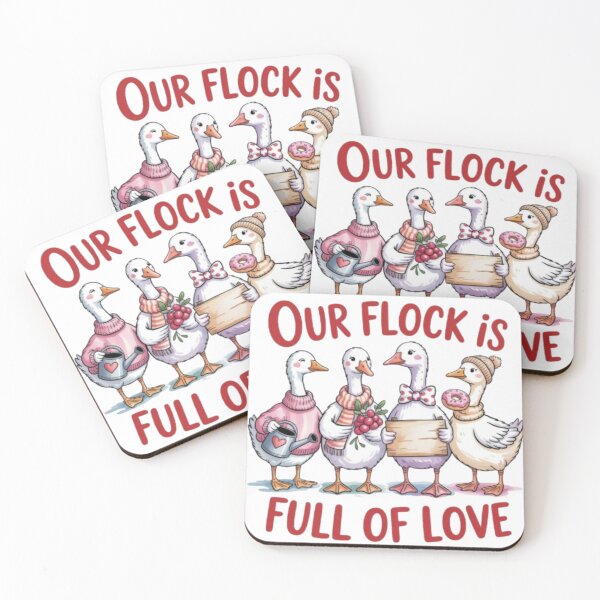 Item preview, Winter Geese with Heartwarming Message designed and sold by PARNAZ2021.
