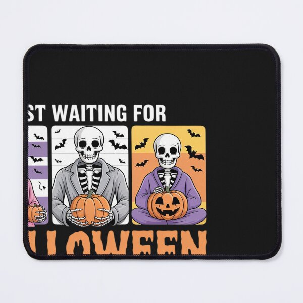 Item preview, Just Waiting For Halloween Spooky Skeleton Jack O Lantern designed and sold by BlueCreator-inc.