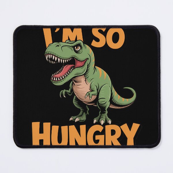 Item preview, Funny I_m So Hungry Pizza Tyrannosaurus Rex Dino Dinosaur designed and sold by tiemacopaxer.
