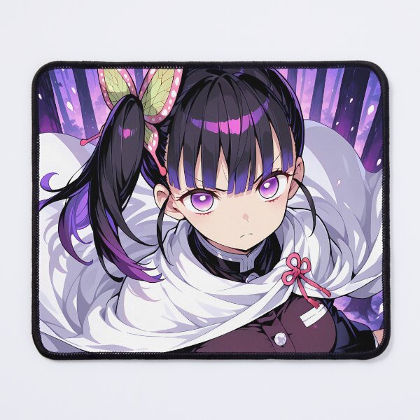 Item preview, Kanao Tsuyuri Dynamic Forest Battle Demon Slayer Anime Girl designed and sold by TorbenKuhano.