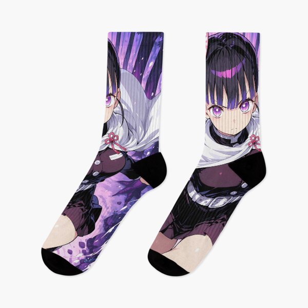 Item preview, Kanao Tsuyuri Dynamic Forest Battle Demon Slayer Anime Girl designed and sold by TorbenKuhano.