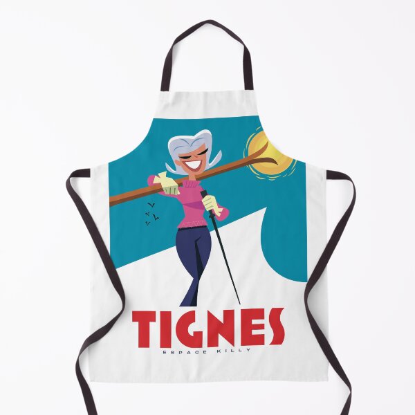 Item preview, Tignes Ski Poster designed and sold by GAGodel.