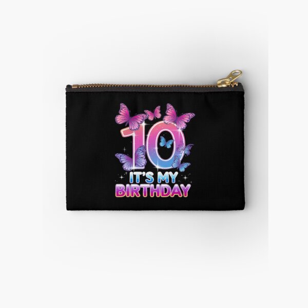 Item preview, Birthday Girl 10 Year Old, Butterfly, Number 10  designed and sold by angolinnArt.