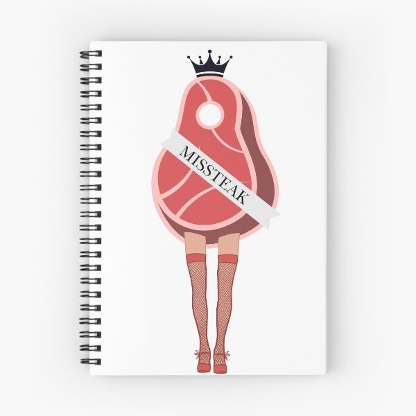 Artikelvorschau, Miss Steak Queen, Lady Steak Wortspiel-Design entworfen und verkauft von MirAgi.
