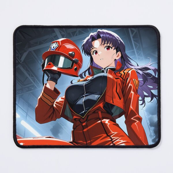 Item preview, Misato Katsuragi Neon Genesis Evangelion Firefighter Rescue Night Anime Girl Waifu designed and sold by TorbenKuhano.