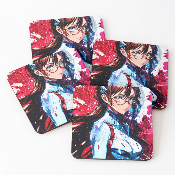 Item preview, Makinami Mari Illustrious Anime Evangelion Abstract Neon Energy Sci Fi designed and sold by TorbenKuhano.