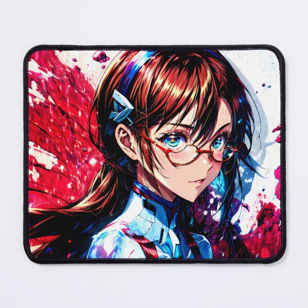 Item preview, Makinami Mari Illustrious Anime Evangelion Abstract Neon Energy Sci Fi designed and sold by TorbenKuhano.