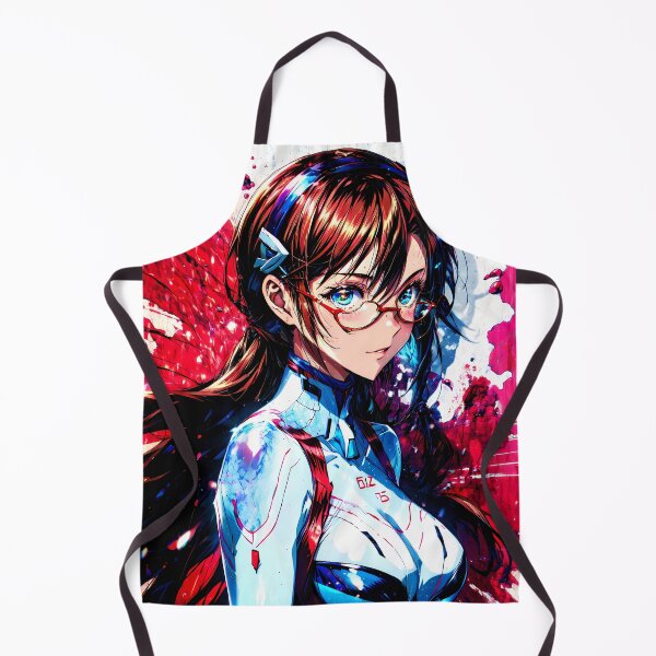 Item preview, Makinami Mari Illustrious Anime Evangelion Abstract Neon Energy Sci Fi designed and sold by TorbenKuhano.