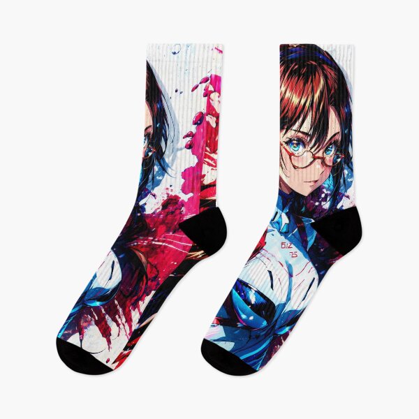 Item preview, Makinami Mari Illustrious Anime Evangelion Abstract Neon Energy Sci Fi designed and sold by TorbenKuhano.