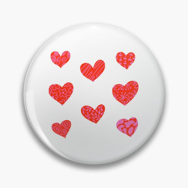 Item preview, Valentine's Day hearts of various shapes are displayed on a white background. designed and sold by sacredolga.