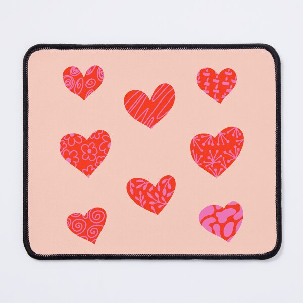Item preview, Valentine's Day hearts of various shapes are displayed on a white background. designed and sold by sacredolga.