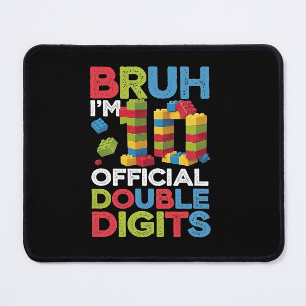 Item preview, Bruh I'm Official Double Digits 10th Birthday 10 Yrs Old Boy designed and sold by angolinnArt.