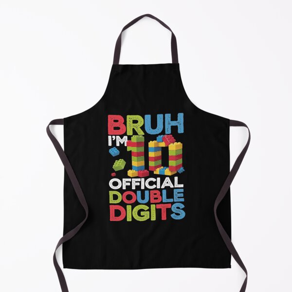 Item preview, Bruh I'm Official Double Digits 10th Birthday 10 Yrs Old Boy designed and sold by angolinnArt.