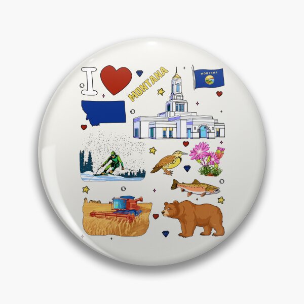 Item preview, The Spirit of Montana, Nature, Wildlife & Adventure Collage designed and sold by mashmosh.