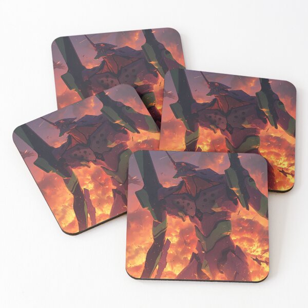 Item preview, Evangelion Unit 01 Neon Genesis Evangelion Anime Mecha Fire Destruction Chaos designed and sold by TorbenKuhano.