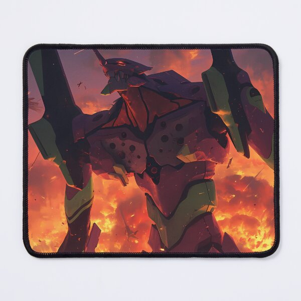 Item preview, Evangelion Unit 01 Neon Genesis Evangelion Anime Mecha Fire Destruction Chaos designed and sold by TorbenKuhano.