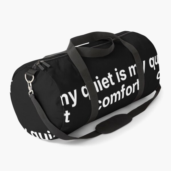 Item preview, Quiet Is My Comfort – Introvert Calm Minimal Quote designed and sold by ISG Designs.