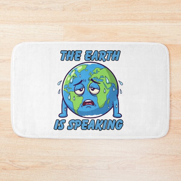 Item preview, The Earth Is Speaking Climate Awareness Graphic designed and sold by FreedomAndLove.