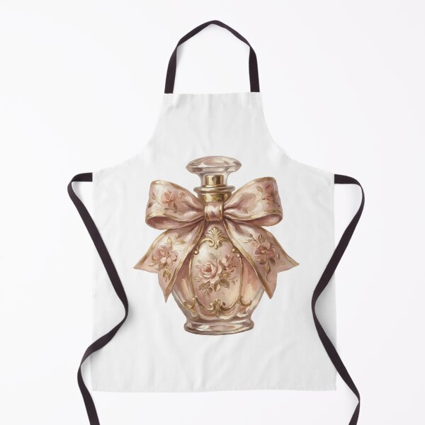 Item preview, Luxury Perfume Bottle with Bow Soft Oil Painting designed and sold by Strip to Stick.