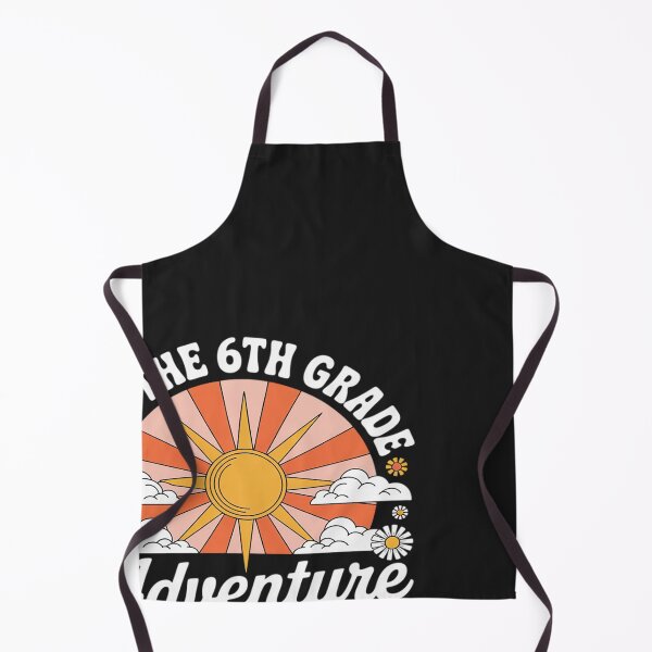 Item preview, Let The 6th Grade Adventure Begin Retro First Day of School designed and sold by BlueCreator-inc.