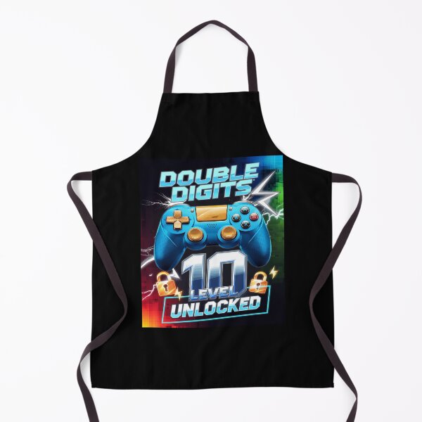 Item preview, Double Digits Level 10 Unlocked Video Game 10th Birthday Boy 1 designed and sold by joyouartArt.