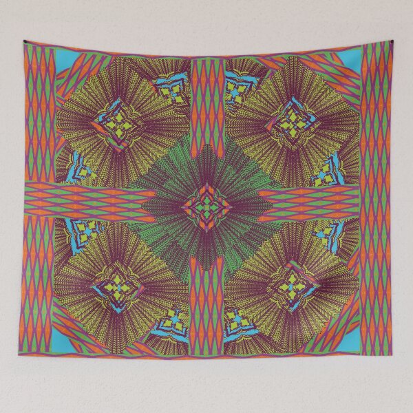 Artikelvorschau, Heilige geometrische Mandala-Harmonie entworfen und verkauft von OIL Pattern Design .