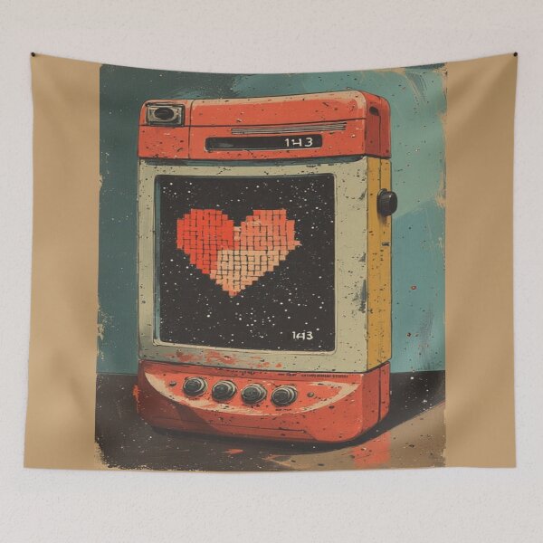 Item preview, Alien Tech Pager - Valentines Day 2026 designed and sold by SuperVenus.