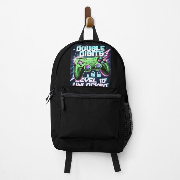 Item preview, Double Digits Level 10 Unlocked Video Game 10th Birthday Boy designed and sold by angolinnArt.