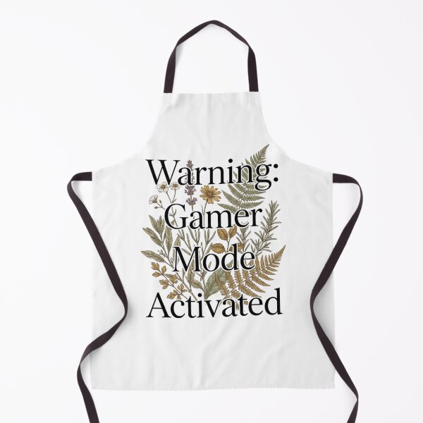 Item preview, Warning Gamer Mode Activated Elegant Script Mixed designed and sold by anass002.